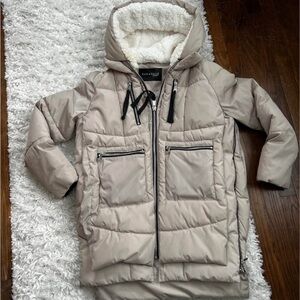 Bagatelle Faux Shearling Lined Jacket Size S